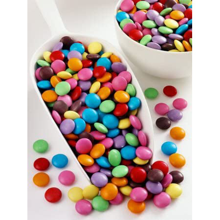 Mini Lenticchie di Cioccolato Colorate Crispo 1Kg